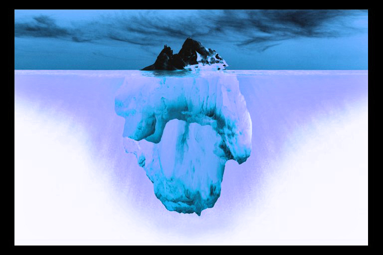 The iceberg beneath the story