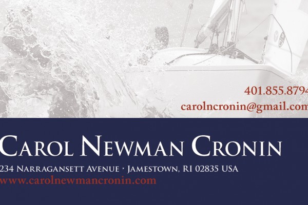 Carol Newman Cronin business card