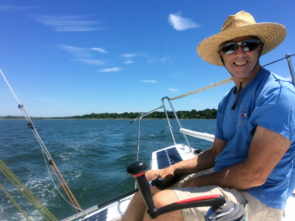 Paul Cronin sailing