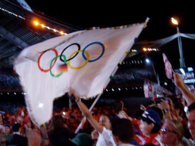 athens 2004 olympic flag