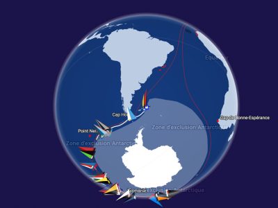 Small world Vendee Globe fleet