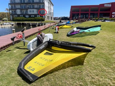 Real Watersports yard
