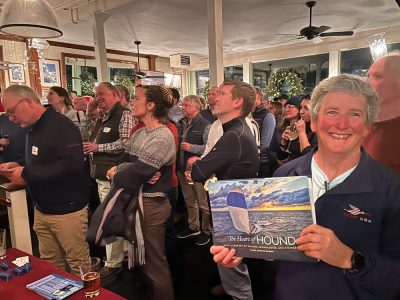 Carol The Heart of Hound Sail Newport party